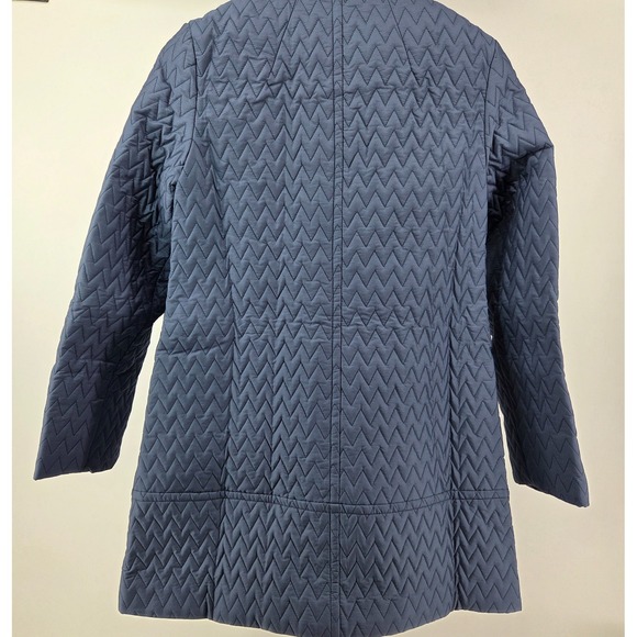 Modernist Women's Small Quilted Lined Winter Coat New Cozy Style Vintage Inspire - Picture 5 of 14